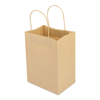 Eco Friendly Craft Kraft Paper Bag Food Personalized With Your Own Logo