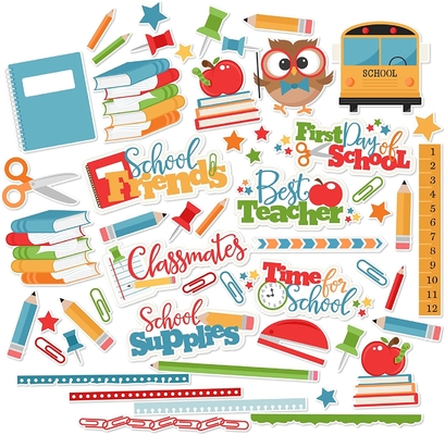 Custom Printed Adhesive Sticker Planner Colorful Mom Planning Stickers