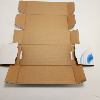 OEM CMYK Double Wall Corrugated Boxes Printed Recycled Paper Shipping Box