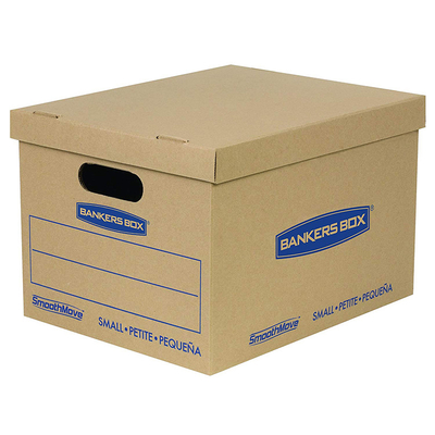 Brown Kraft Corrugated Paper Box Moving Luggage Packaging Carton Box