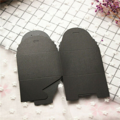 LSX Black Paper Boxes Birthday Wedding Favour Bomboniere Cake Candle Gift Boxes