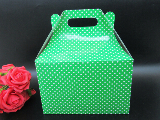 Colorful Dot Cake Cardboard Box Gift Bomboniere Paper Boxes Wedding Favour