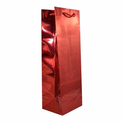 Champagne Gift Packing Boxes Holographic Paper Bag Birthday Christmas Presents