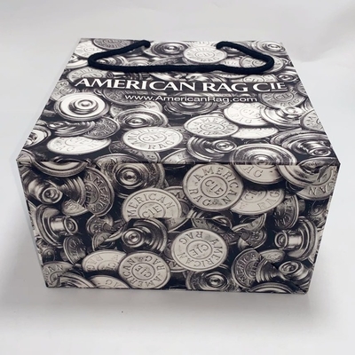 OEM Custom Printed Paper Gift Bags Gravure Pritning Convenient To Carry
