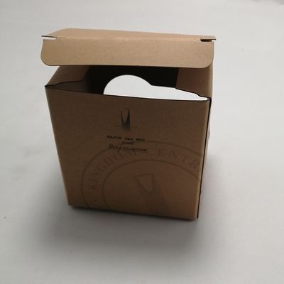 700gsm Kraft Paper Packaging Box For Ceramic Cup Gift Box With Window