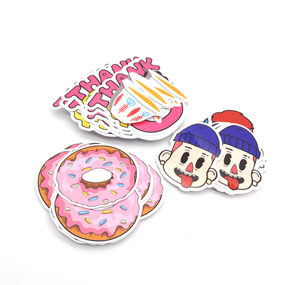 Durable Waterproof Die Cut Vinyl Stickers , PVC Vinyl Sticker Label Printing