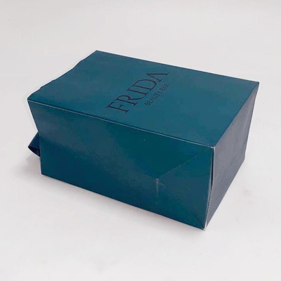 Personalized Custom Printed Paper Bags Jewellery Carry Bag With Silk Handle