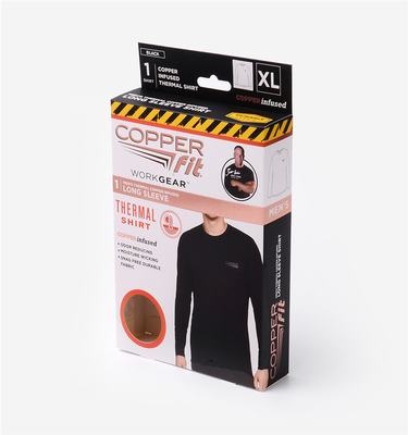 Eco Healthcare Product Packaging Recycle Folding Packaging Box With Handle