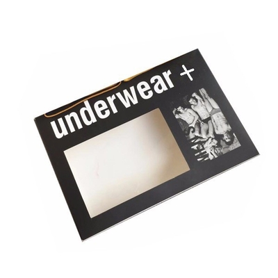 Garment Packaging Boxes Mens Underwear Custom Clothing Packaging Boxes