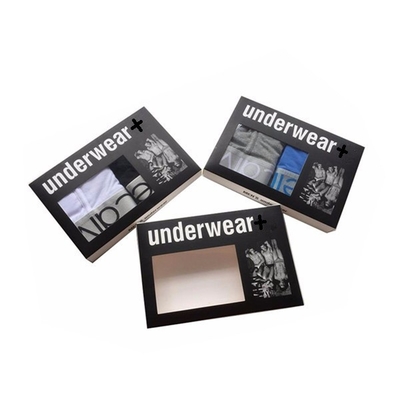 Garment Packaging Boxes Mens Underwear Custom Clothing Packaging Boxes