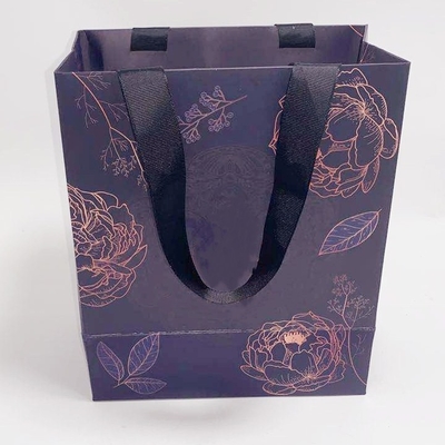 High End Custom Printed Paper Bags , Personalized Paper Shopping Bags
