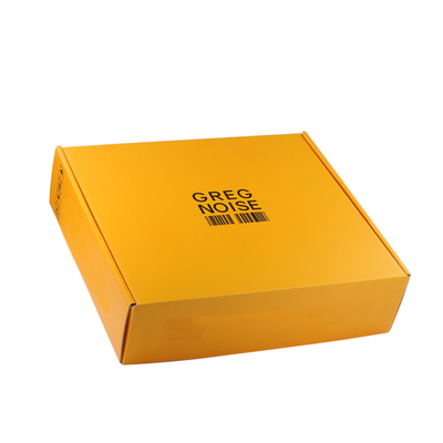 Custom Printed Apparel Packaging Boxes Micro Flute Die Cut Paper Packaging
