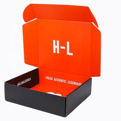 Die Cut Paper Packaging Box E Commerce Mailer Corrugated Garment Packing Boxes