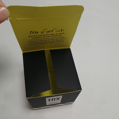 White Card Paper Box Personalised Cardboard Boxes For Soy Candle Package