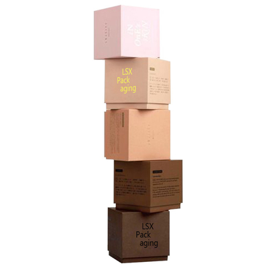 Hard Cardboard Cosmetic Packaging Paper Cosmetic Gift Box With Sleeves