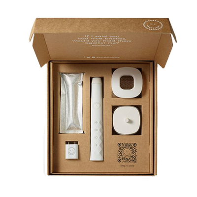 CMYK Cosmetic Paper Box 250gsm Coated White Board Makeup Products Packaging