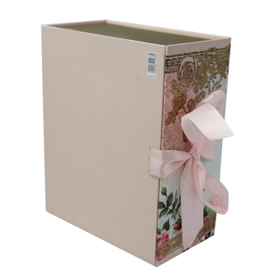 Colorful Printing Book Style Packaging Box Printed Gift Boxes With Ribbon