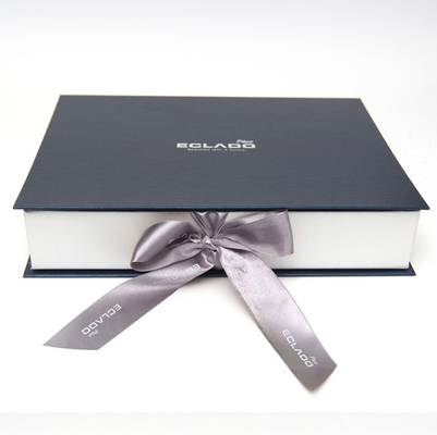 Customize Package Paper Box Book Style Presentation Gift Boxes With Lids