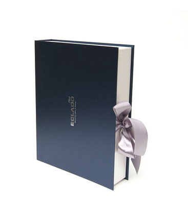 Customize Package Paper Box Book Style Presentation Gift Boxes With Lids