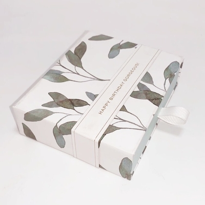 Custom Printed Jewelry Boxes Sliding Drawer Gift Boxes For Earring Package