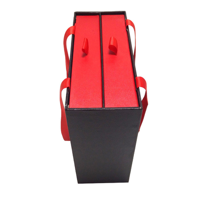 Rigid Gift Packing Boxes Fancy Paper Cardboard Box Gift Packaging With Handles