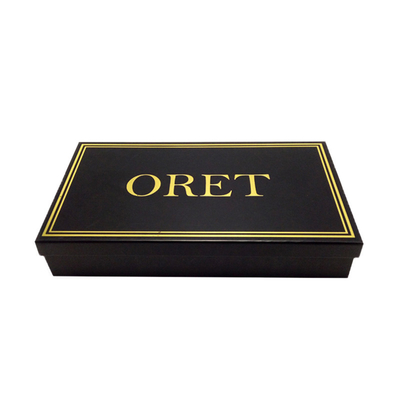Matt Lamination Gift Packing Boxes Folding Rectangular Gift Box With Lid