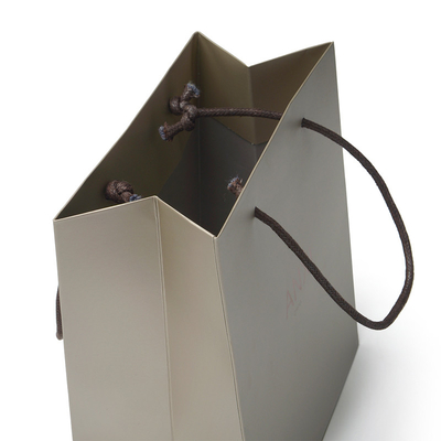 Green Design Recyclable Gift Bags Kraft Paper Bags For Clothes Packaging