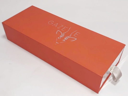 Recyclable Gift Packing Boxes Cardboard Foldable Paper Box Silver Cardboard