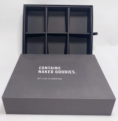 Black Color Cardboard Chocolate Packaging Box Gift Paper Box Eco Friendly