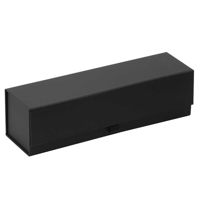 Luxury Gift Packing Boxes Black Single Wine Glass Packaging Boxes Recyclable