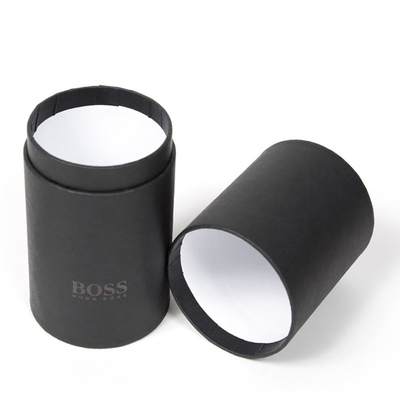 Colorful Printing Cylindrical Paper Box Round Cardboard Tubes Biodegradable