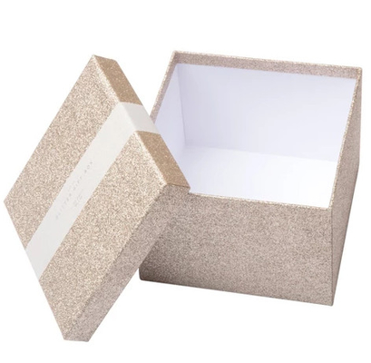 Fancy Recycled Paper Boxes Packaging Printed Cup Package Lid And Base Box