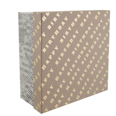 CMYK Printing Package Paper Box Custom Gift Packaging Heaven And Earth Box