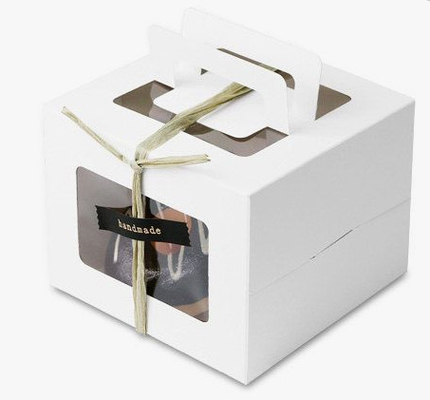 Customzie Paper Box Packaging Paper cardboard packing boxes With Handle