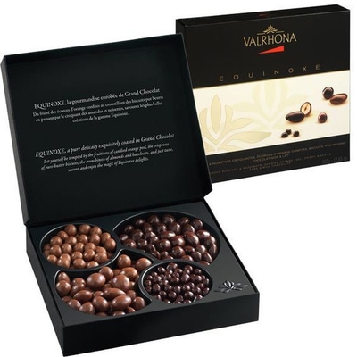 Black Card Corrugated Paper Box Coffee Bean Package Gold Hot Stamping LOGO
