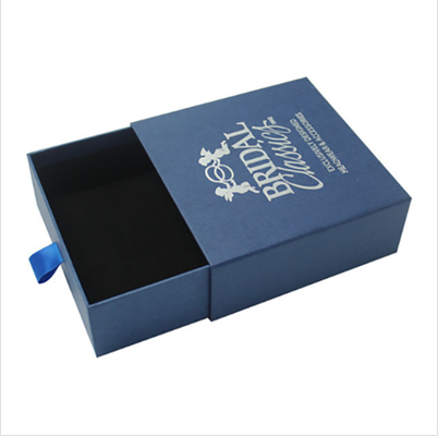 Rigid Cardboard Packaging Paper Box Drawer Style Custom Printed Gift Boxes