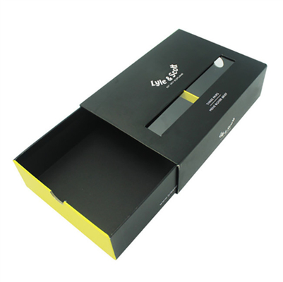 Rigid Cardboard Packaging Paper Box Drawer Style Custom Printed Gift Boxes