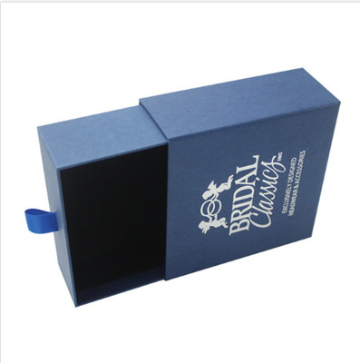 Rigid Cardboard Packaging Paper Box Drawer Style Custom Printed Gift Boxes