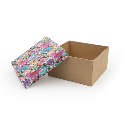Kraft Paper Gift Packing Boxes Personalised Foldable Packaging Eco Friendly