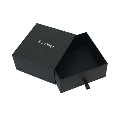 Gold Stamping Cardboard Drawer Box Customized Folding Cardboard Gift Boxes
