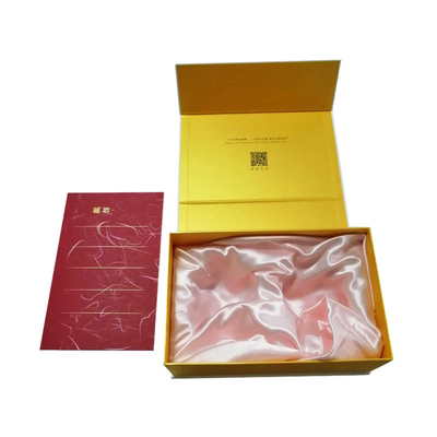 Luxury Custom Cosmetic Packaging Boxes White And Gold Cosmetic Gift Box