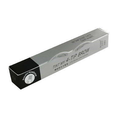 Matt Lamination Cosmetic Paper Box Makeup Storage Box Two Layer Drawers