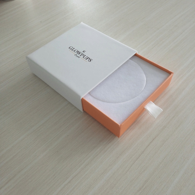 White Cardboard Jewelry Boxes 157gsm Bracelets Custom Gift Box Packaging