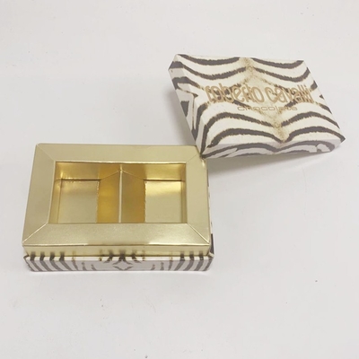 Eco Chocolate Truffle Packaging Boxes Lid And Base Style Offset Printing