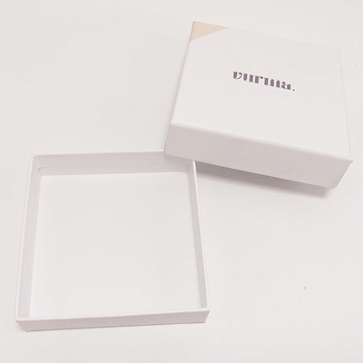 High End Jewelry Paper Box White Ivory Personalized Logo Gift Packing Boxes
