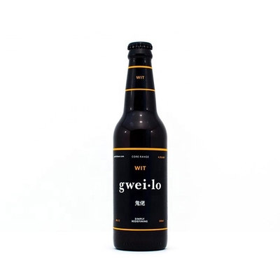 Printed Self Adhesive Labels Waterproof Beer Glass Bottle Label PP Material