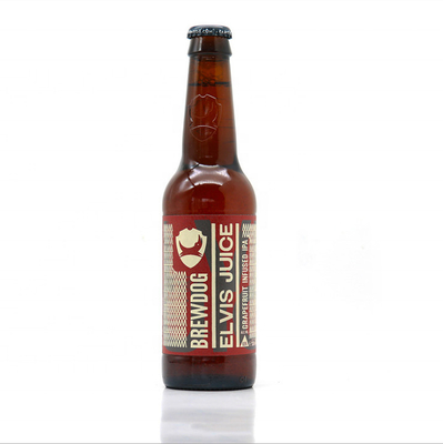 Printed Self Adhesive Labels Waterproof Beer Glass Bottle Label PP Material