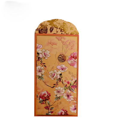 150gsm Money Gift Envelopes Yellow Fancy Paper Color Printing Ang Bao Envelop