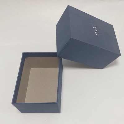 Elegant Jewellery Packaging Boxes Gray Color , Custom Jewelry Box Packaging