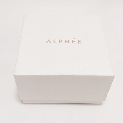 Beautiful Paper Jewelry Boxesfancy Paper Box Foil Gold Logo Lid And Base Style